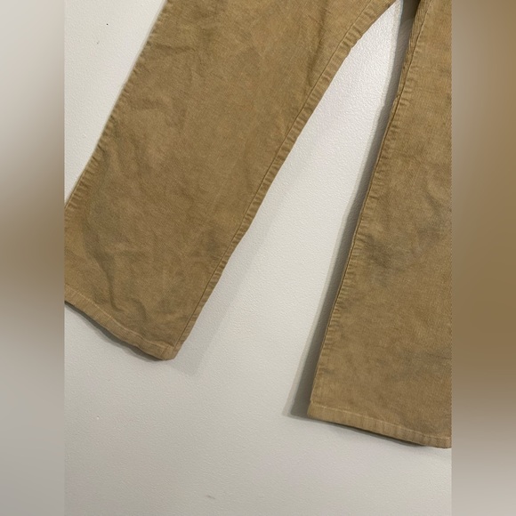 Talbots Petite Stretch Size 16 Courduroy Pants Tan - Picture 2 of 6